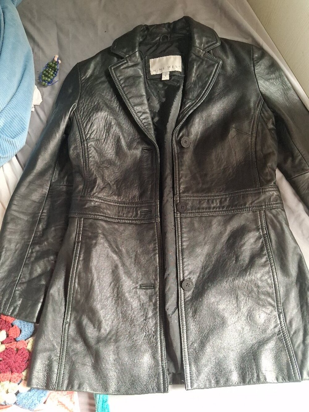 XS 9 West Leather Jacket